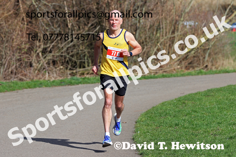 Masters Men Over-50s, 2026 NECAA Royal Signals Road Relays, Hetton Lyons Country Park, Hetton le Hole. Photo: David T. Hewitson/Sports for All Pics
